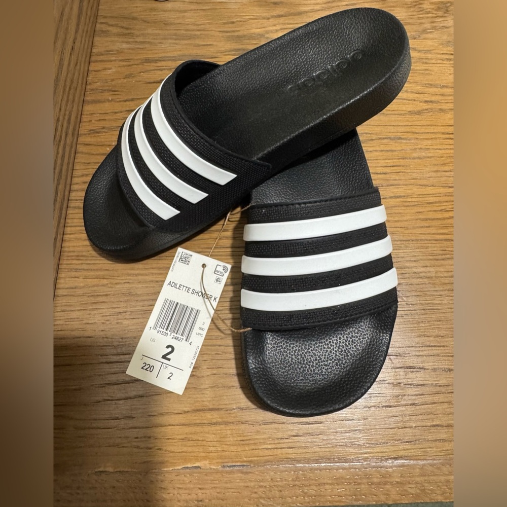 Adidas Shower Slides - Youth